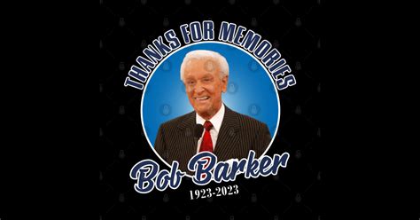 Bob Barker RIP 1923-2023 - Bob Barker - Sticker | TeePublic