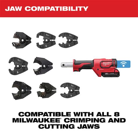 Milwaukee 2678-22BG M18 18V Force Logic 6T Utility Crimper w/ Fixed BG Die