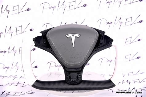 Custom Made Steering Wheel Yoke Image Gallery For Tesla Model S & Model X | PimpMyEV