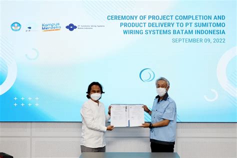 Video Ceremony of Project Completion & Product Delivery to PT. Sumitomo Wiring Systems Batam ...