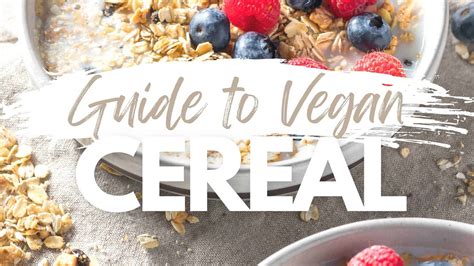 The 54+ BEST Vegan Cereal Brands | World of Vegan