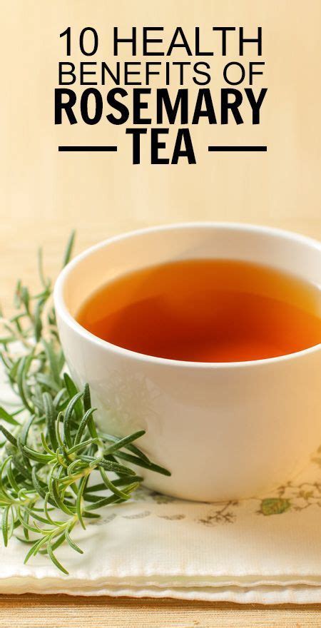 Top 10 Wonderful Benefits Of Rosemary Tea - Sweet Oh Joy