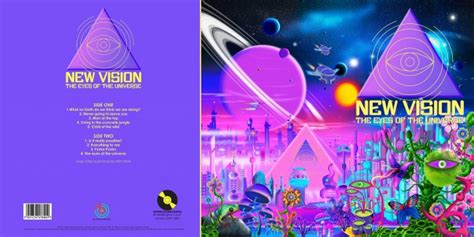 New Vision Album illustration and design | Geraldnewtonartist.com