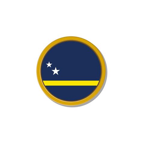 Illustration of Curacao flag Template 13369299 Vector Art at Vecteezy