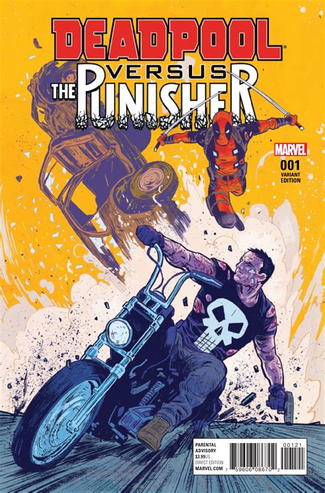 Deadpool vs. The Punisher #1 (Variant Cover) | Fresh Comics