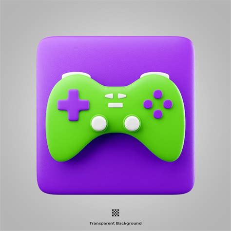 Premium PSD | Game 3d icon illustration