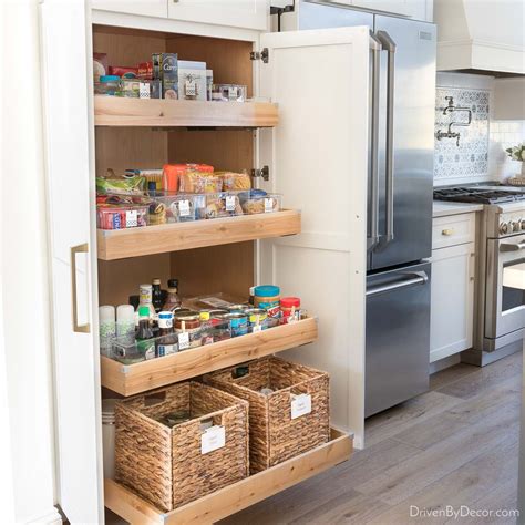 Pantry Organization Ideas: My Six Favorites! - Driven by Decor