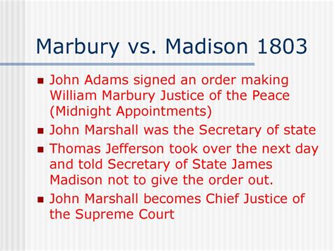 PPT Supreme Court Cases Marbury V Madison PowerPoint, 48% OFF