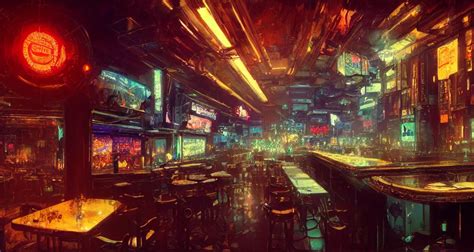 cyberpunk bar interior, intricate, elegant, vivid | Stable Diffusion | OpenArt