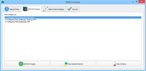 RAW Converter 1.2.0 - Download, Review, Screenshots