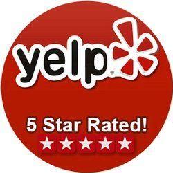 Yelp 5 Star Badge Clipart