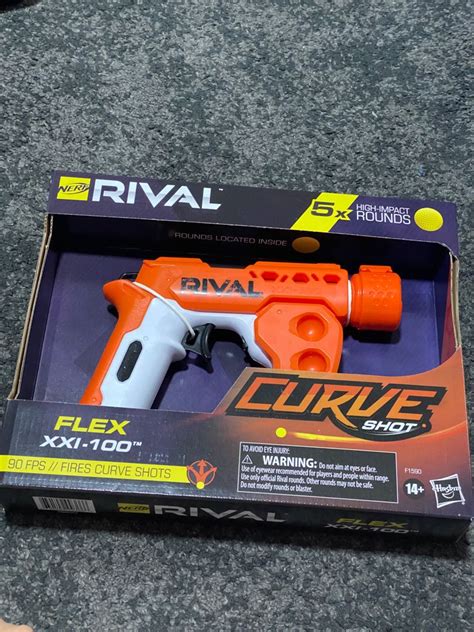 NERF Rival Curve Shot Flex XXI-100, Hobbies & Toys, Toys & Games on Carousell