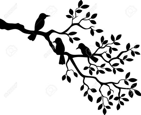 Résultat de recherche d'images pour "silhouette d'arbre à imprimer" | Bird stencil, Bird ...