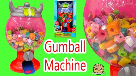 Moshi Monsters GUMBALL MACHINE Playset with Exclusive, Holds Shopkins Toys too Cookieswirlc ...