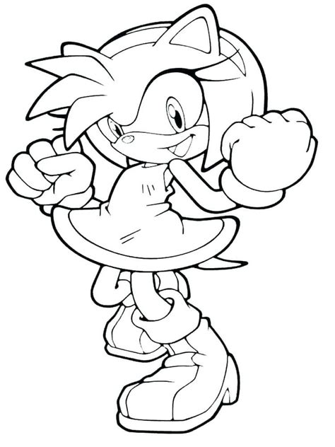 Sonic The Hedgehog Coloring Pages (PDF Download) - Coloringfolder.com