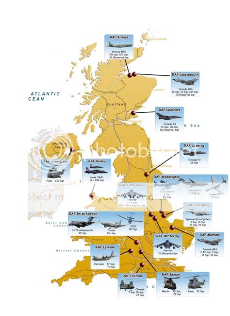 UK main flying bases... - The Student Room