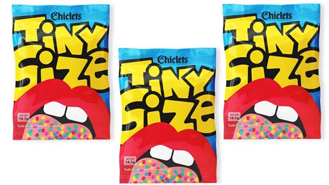 Chiclets Tiny Size Packaging Design | Behance