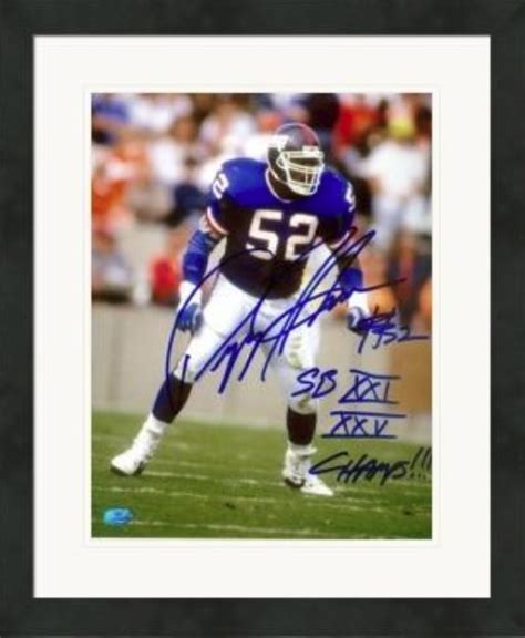 Pepper Johnson autographed 8x10 photo (New York Giants, Super Bowl ...