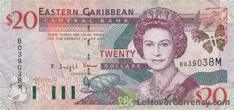 current Eastern Caribbean Dollar banknotes - Exchange yours now