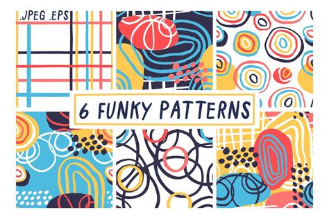 6 FUNKY PATTERNS | Rótulos