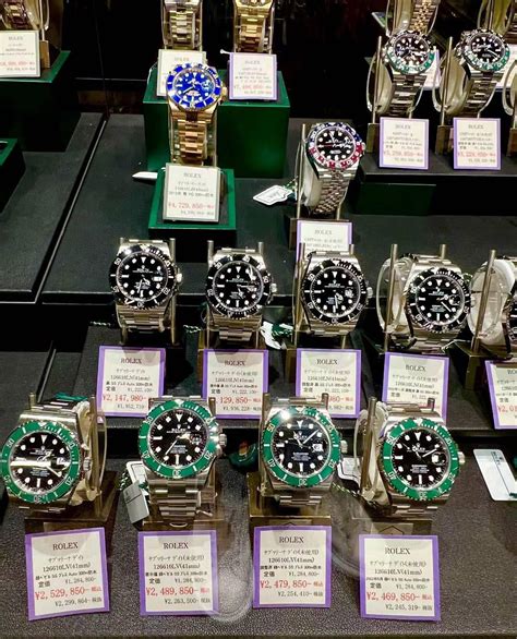 The prices of used Rolex watches in Japan today. : r/rolex