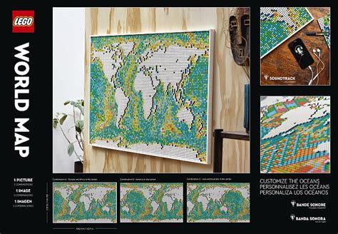 LEGO Art World Map Mosaic Review