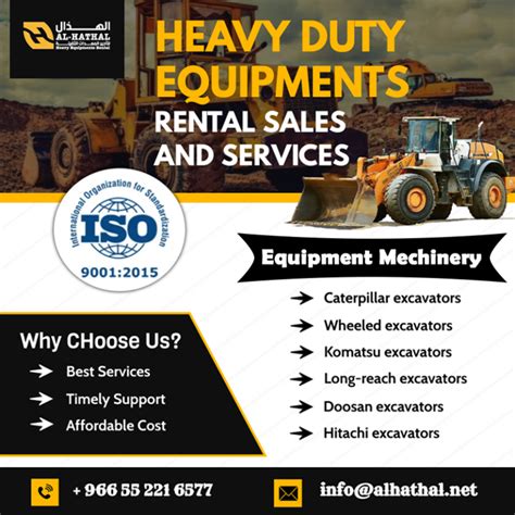 Heavy duty equipment rental sales and services | Al Hathal