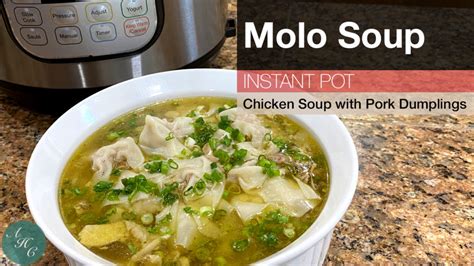 How to Make Molo Soup (Filipino Style Chicken Soup with Pork Dumpling ...