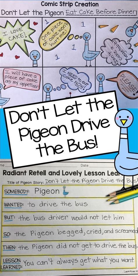 Pigeon Activities and Worksheets | Mo Willems Book Study | Reading graphic organizers, Mo ...