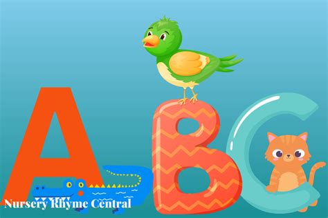 Animal Alphabet Song Nursery Rhyme Lyrics, Video and Printable – Nursery Rhyme Central