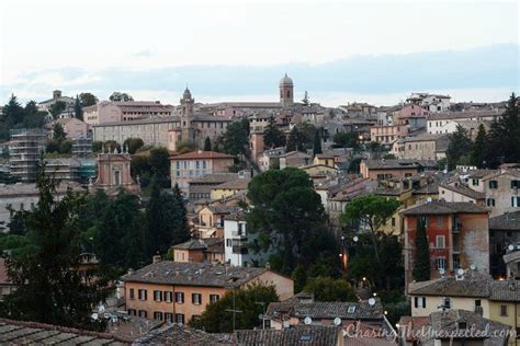 Perugia medieval city of staircases and arches in central Italy