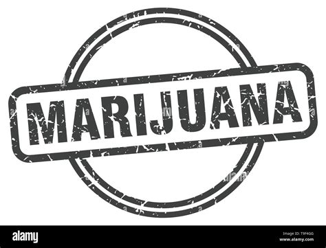 marijuana vintage stamp. marijuana sign Stock Vector Image & Art - Alamy