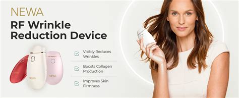 NEWA RF Wrinkle Reduction Device (Plug in) - FDA Cleared Skincare Tool ...