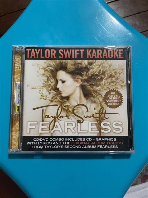 TAYLOR SWIFT (FEARLESS KARAOKE), Hobbies & Toys, Music & Media, CDs & DVDs on Carousell