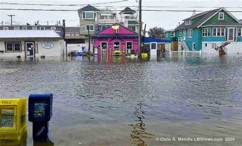 Flooding on Long Beach Island #lbi #storms #flooding lbiviews.com Long Beach Island is a low ...