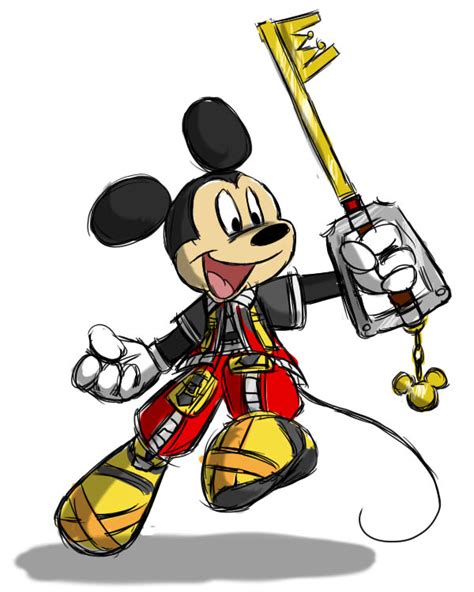 Kingdom Hearts King Mickey by Dream-Of-Serenity on DeviantArt