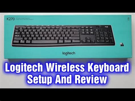 Logitech Wireless Keyboard K270 (920-003757) - цены в магазинах Украины ...