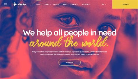 Great Non-Profit Website Templates for You to Download