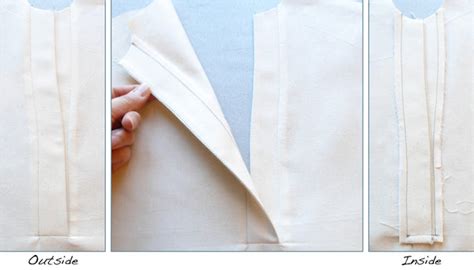 The Front Placket Tutorial – In-House Patterns