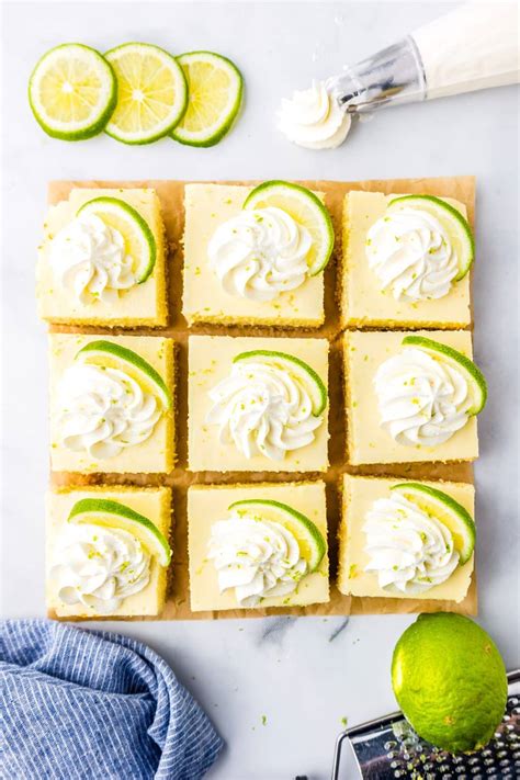 Key Lime Bars • Food Folks and Fun