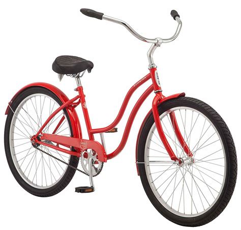 Nice Red Schwinn Women's 1-Speed Bike Bicycle - Bicycles