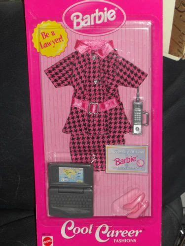 1998 BARBIE BE A LAWYER COOL CAREER FASHION 68617 95 | eBay in 2024 ...