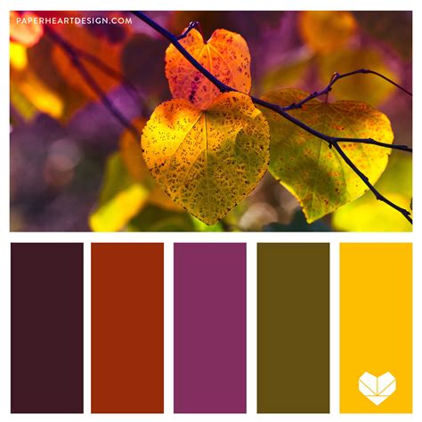 Fall is my favorite. One of the most beautiful things on the planet ... | Color palette yellow ...