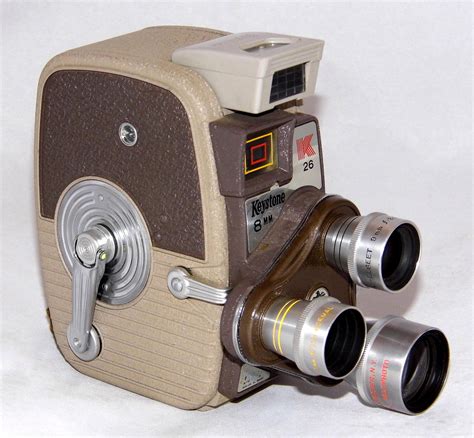 Vintage Keystone 8mm Home Movie Camera, Model K-26 Triple … | Flickr
