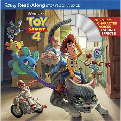 Toy Story 4 Read-Along Storybook and CD - Walmart.com - Walmart.com