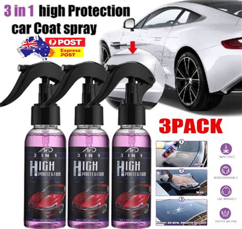 3X Car Nano Ceramic Coating Polishing Spray Wax For Auto Agent Ceramic Car Wash | eBay