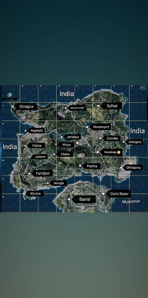 Bangladesh map, erangel map, pubg mobile, HD phone wallpaper | Peakpx