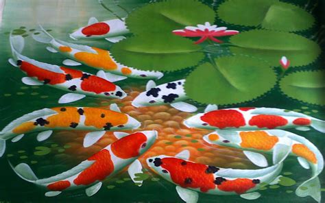 Koi Fishes Background For Computer #4K #wallpaper #hdwallpaper #desktop ...