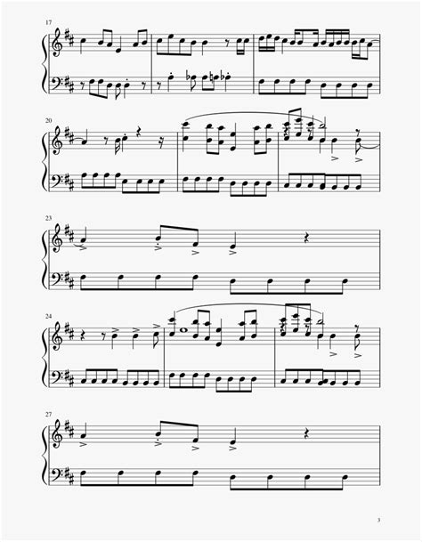 Showers Of Blessing Piano Notes, HD Png Download - kindpng