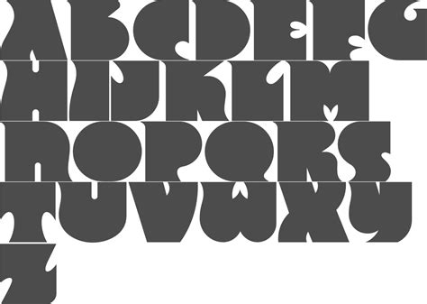 MyFonts: Hippie typefaces